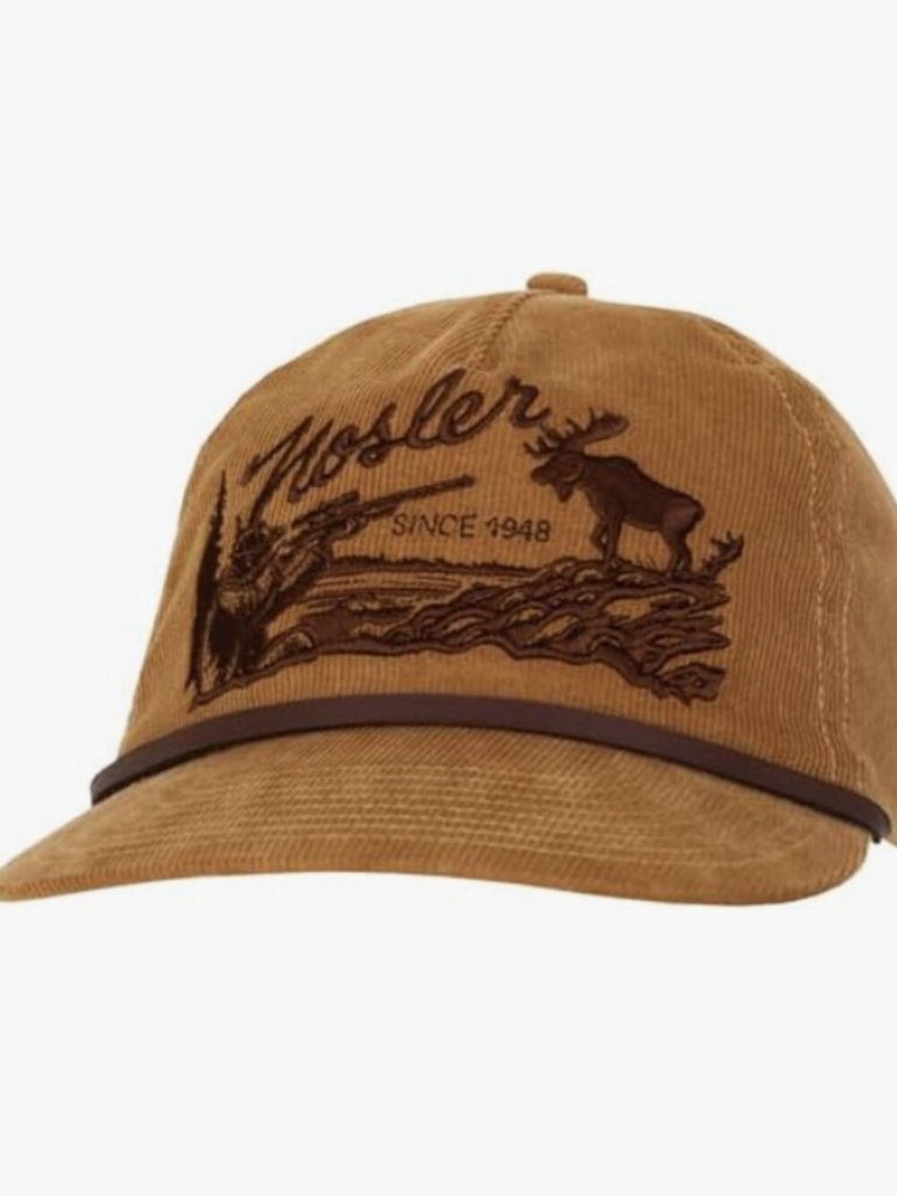 Vintage Corduroy Snapback Brown